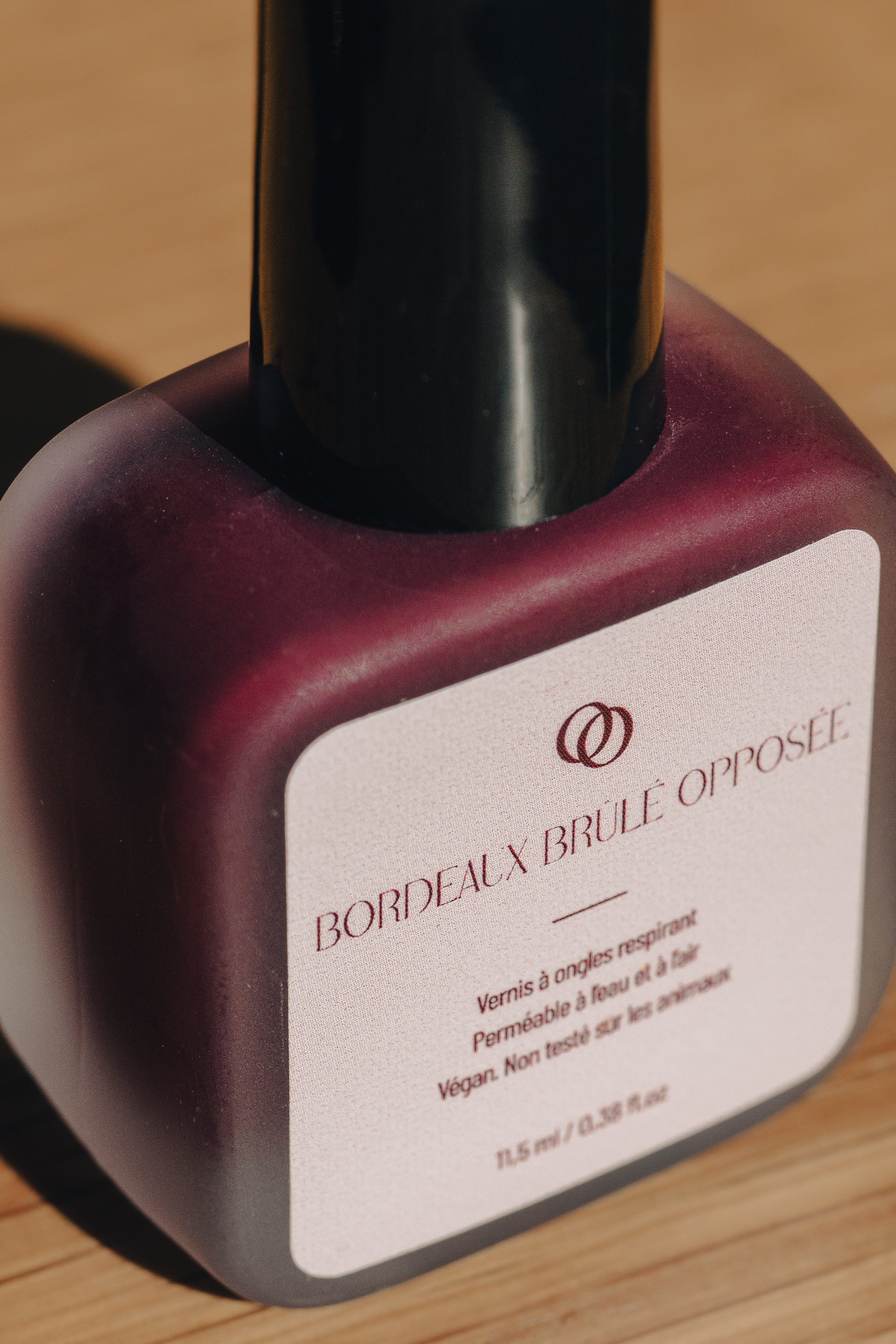 Vernis à ongles – Bordeaux Brûlé