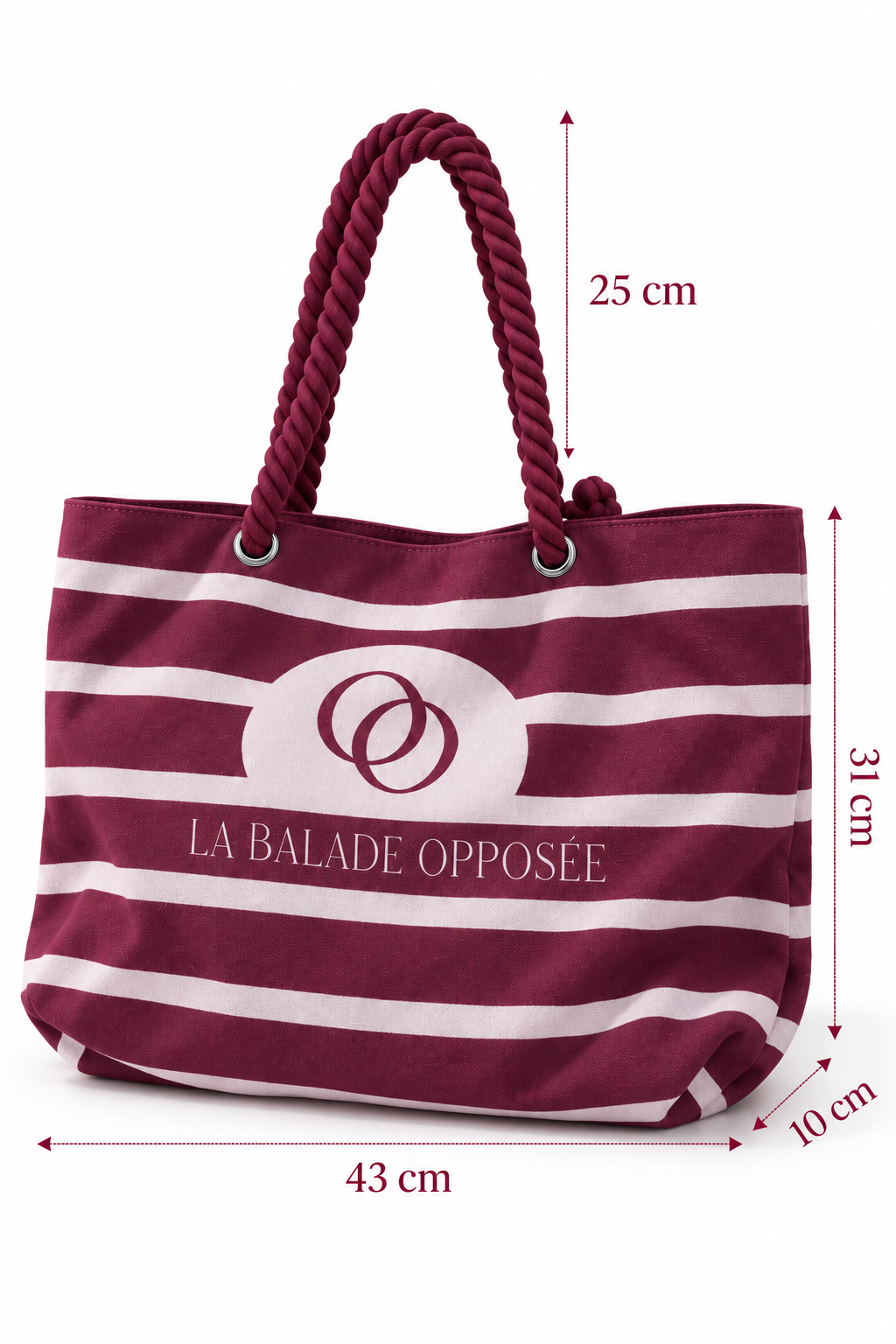 La Balade Opposée – Sac cabas souple