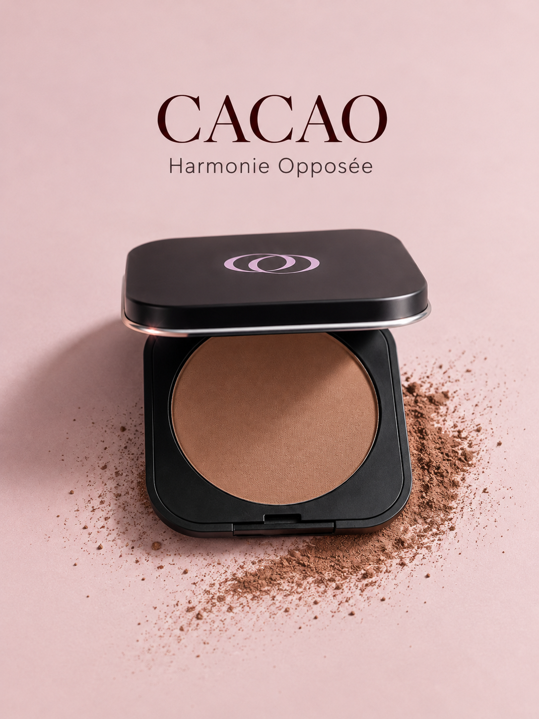 Harmonie Opposée teintecacao et matière poudre 