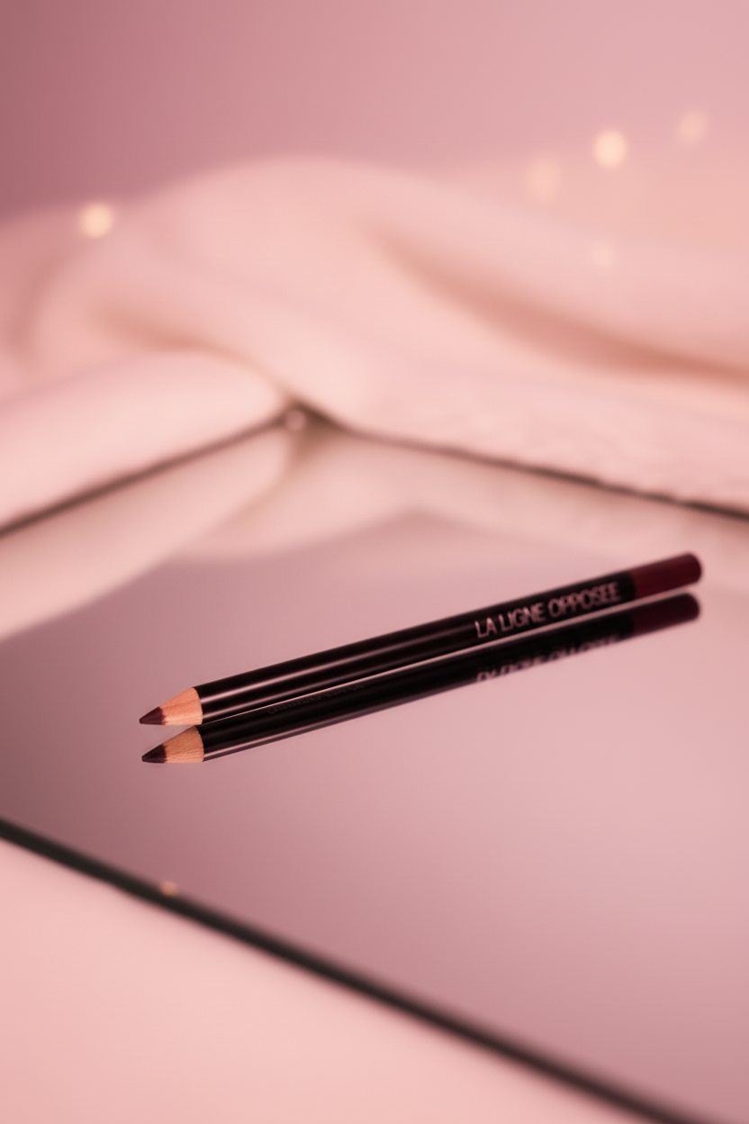 La Ligne Opposée - Teinte Marron Bordeaux