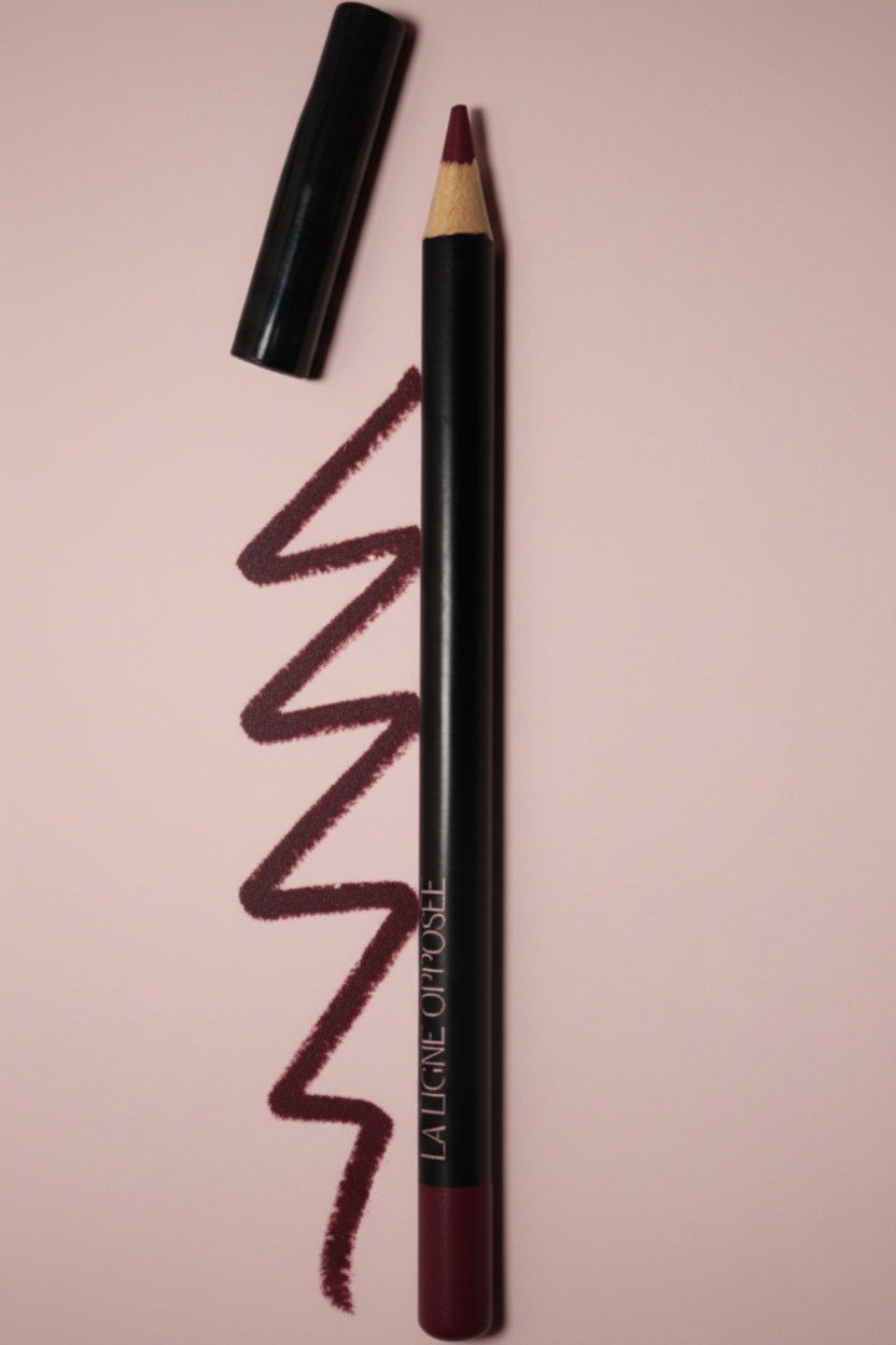 La Ligne Opposée - Teinte Marron Bordeaux