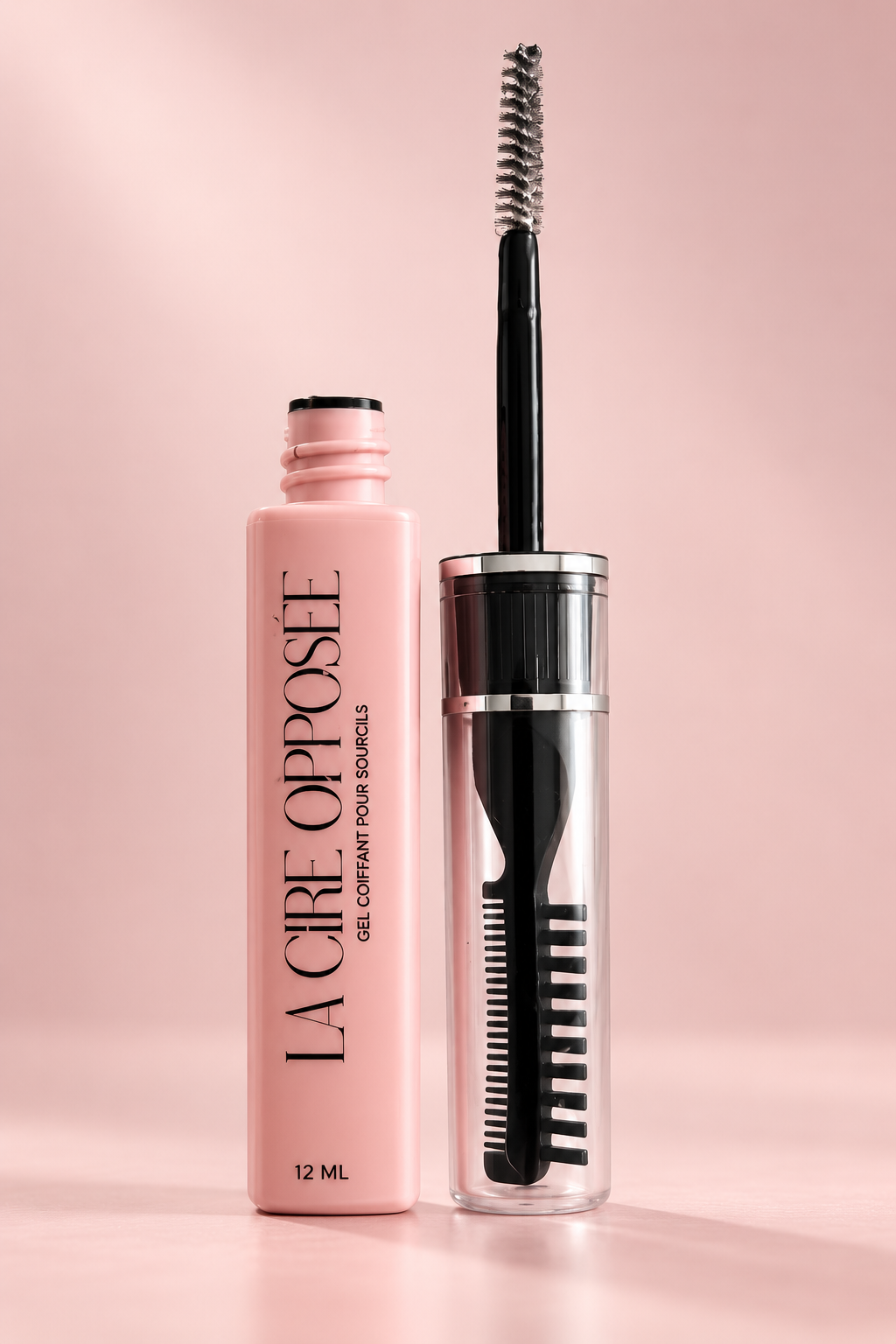 La Cire Opposée, gel coiffant pour sourcils avec applicateur, peigne et brosse