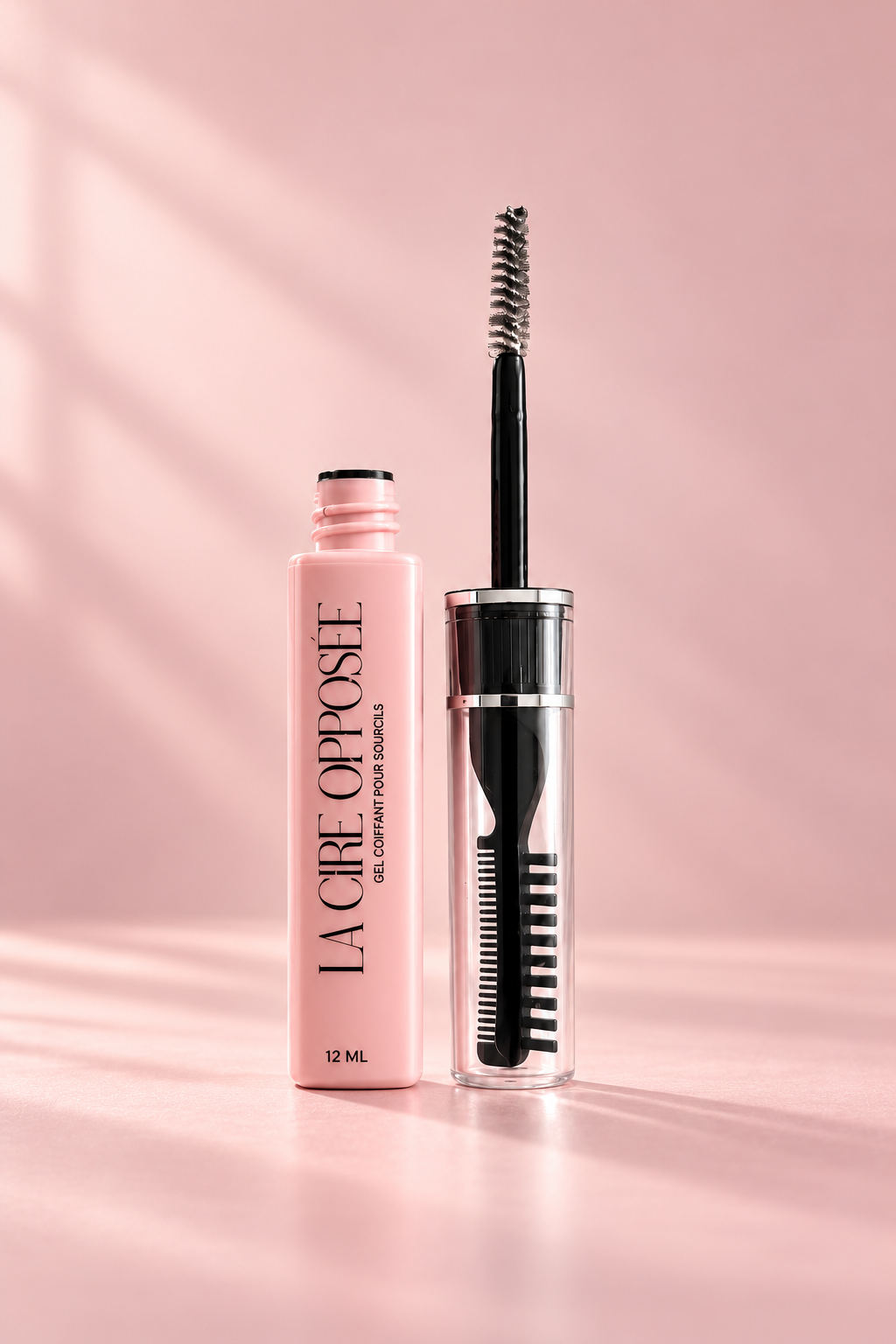 La Cire Opposée, gel coiffant pour sourcils avec applicateur, peigne et brosse