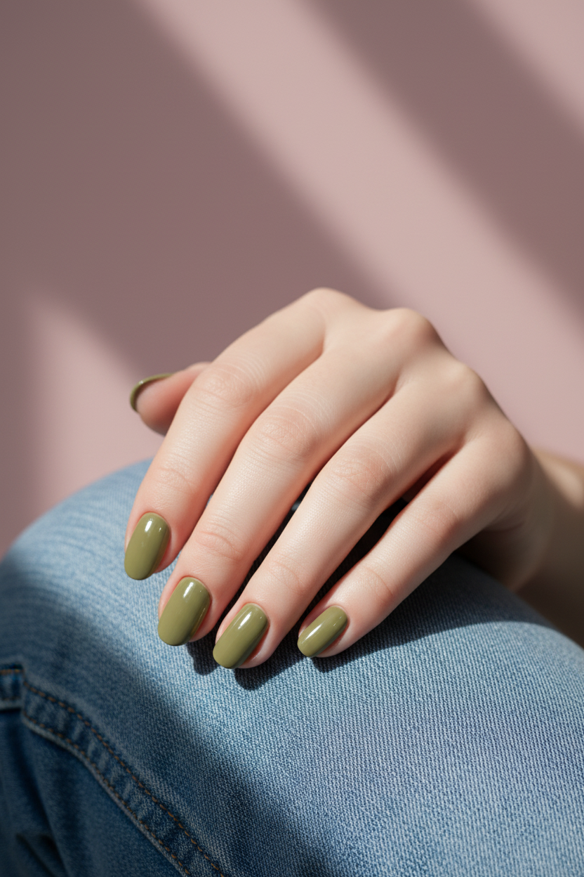 Vernis à ongles - Vert sauvage