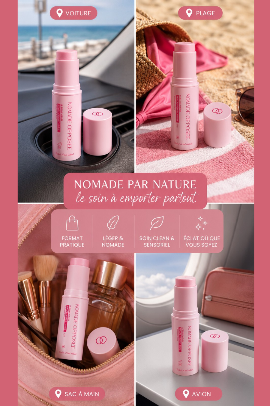 Nouveau ! Nomade Opposée (Baume visage)