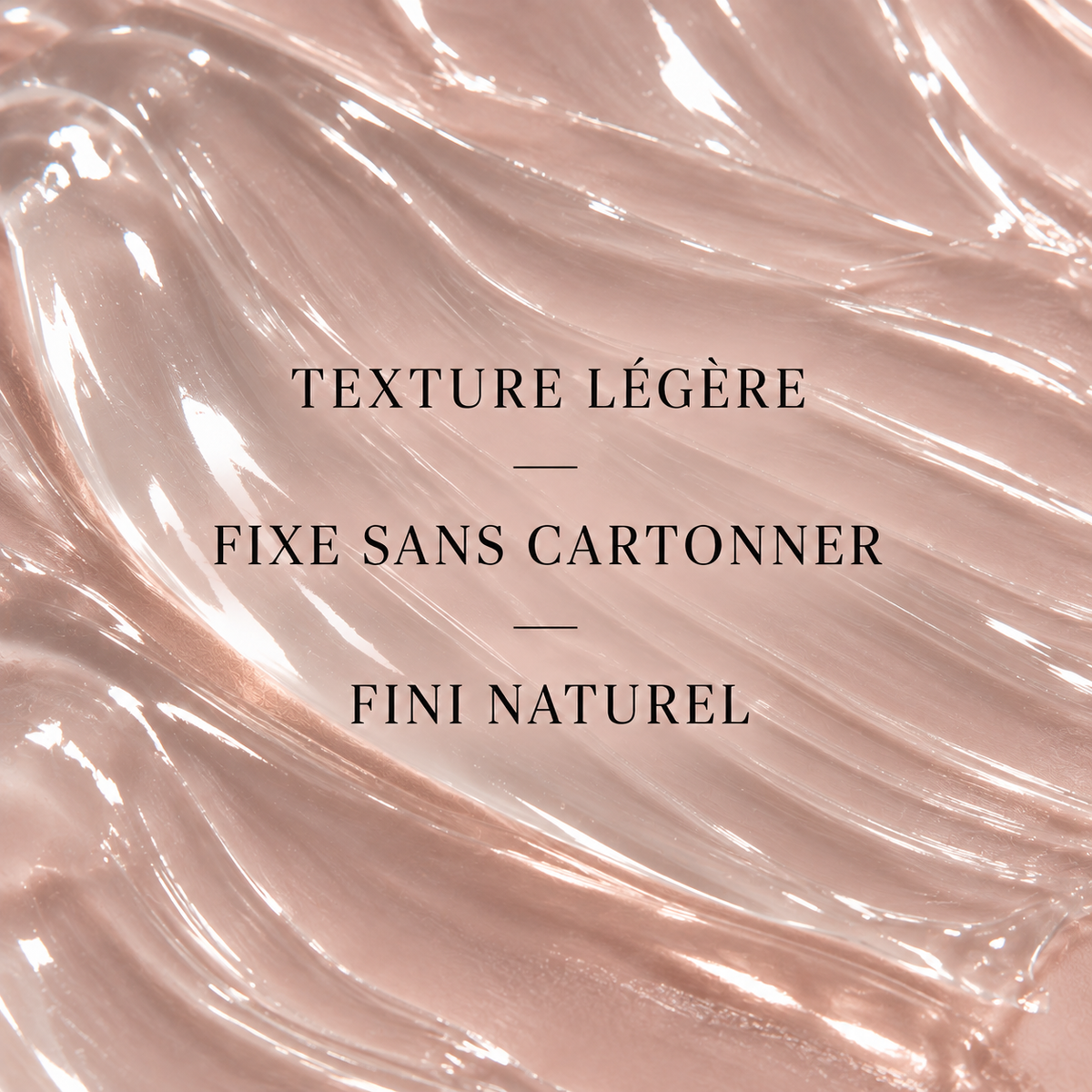 Texture légère et légèrement grisée du gel sourcils La Cire Opposée, qui fixe sans cartonner avec un fini naturel