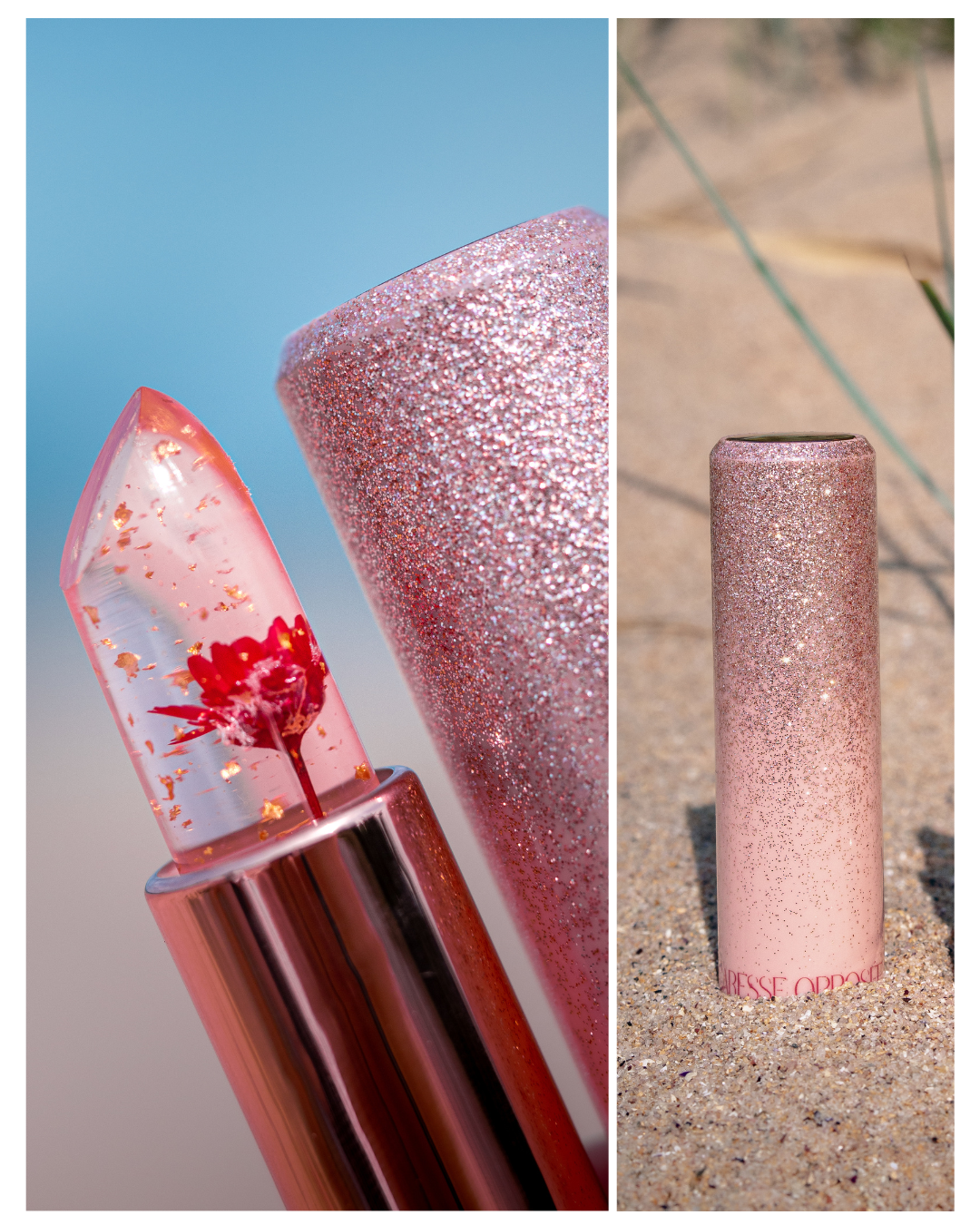 Caresse Opposée - Lèvres Rose Gold