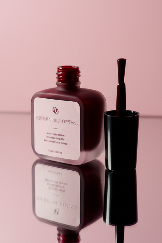 Vernis à ongles – Bordeaux Brûlé