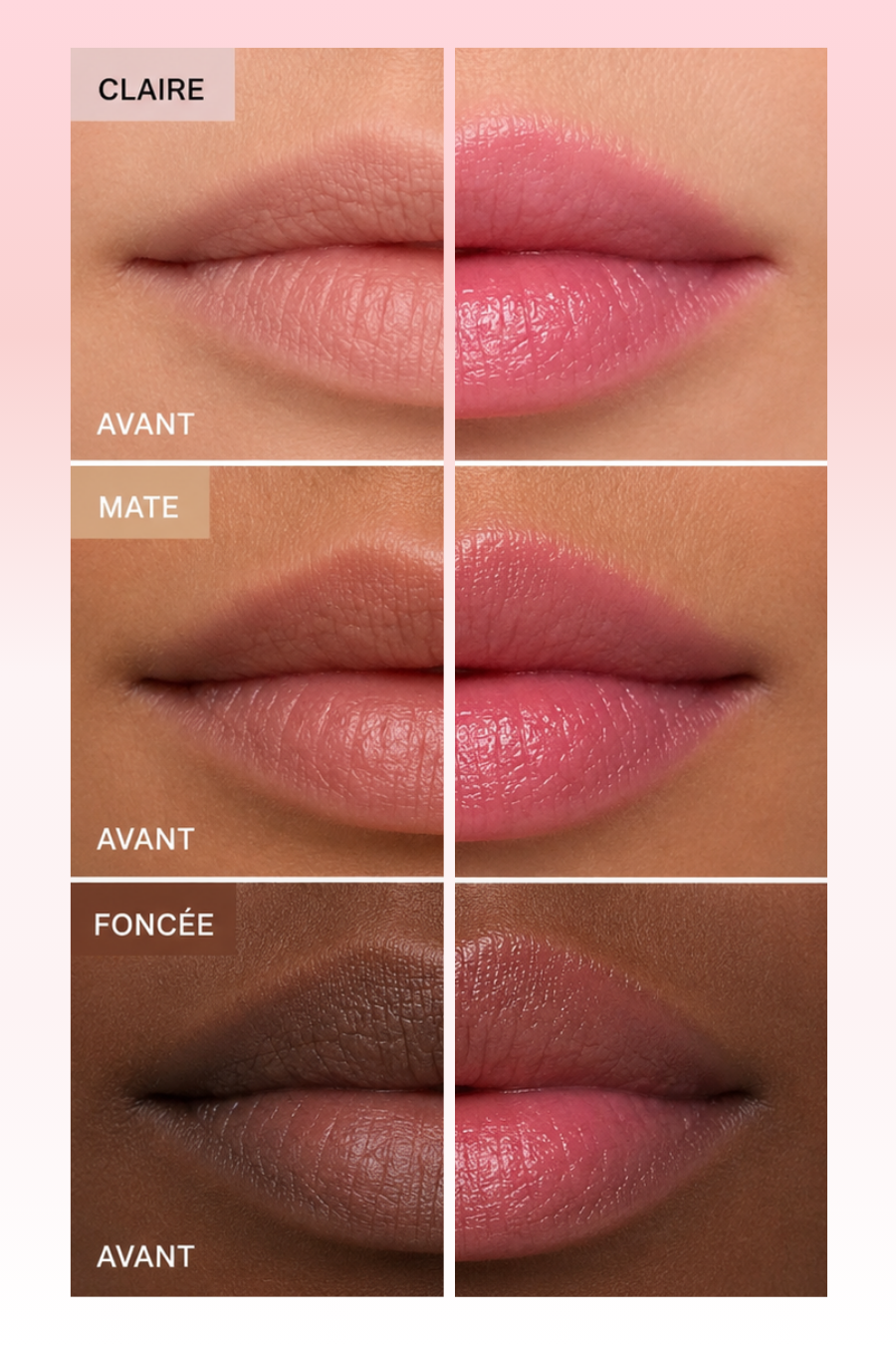 Caresse Opposée - Baume à Lèvres Rose Gold