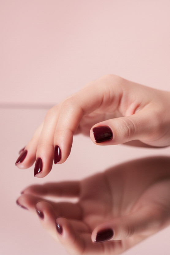 Vernis à ongles – Bordeaux Brûlé