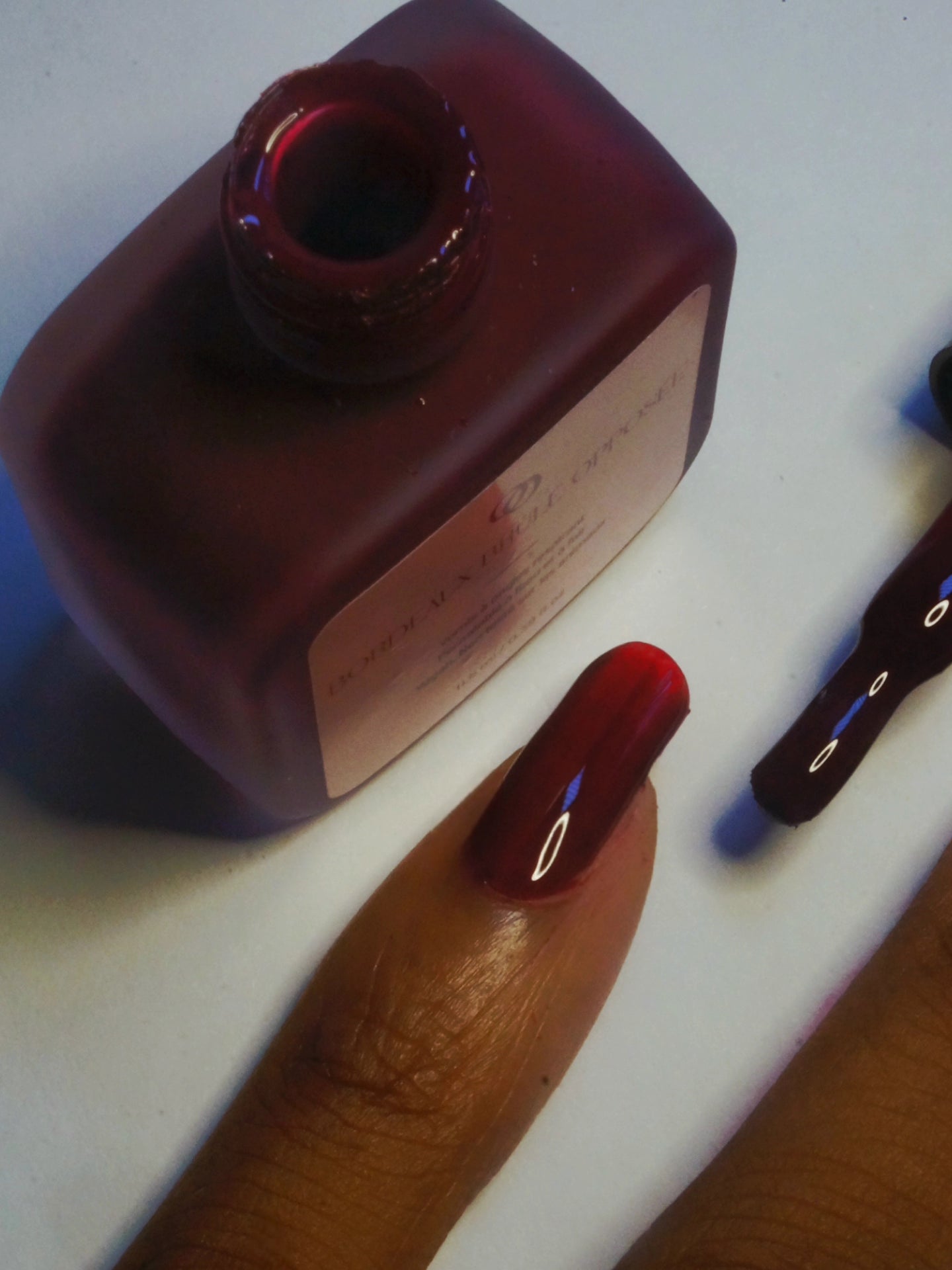 Vernis à ongles – Bordeaux Brûlé
