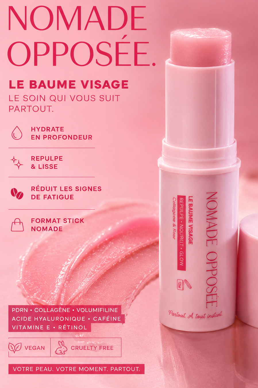Nouveau ! Nomade Opposée (Baume visage)