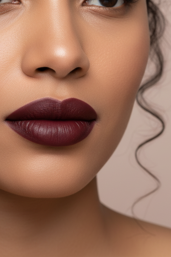 Le Velours Opposée - Teinte Marron Bordeaux