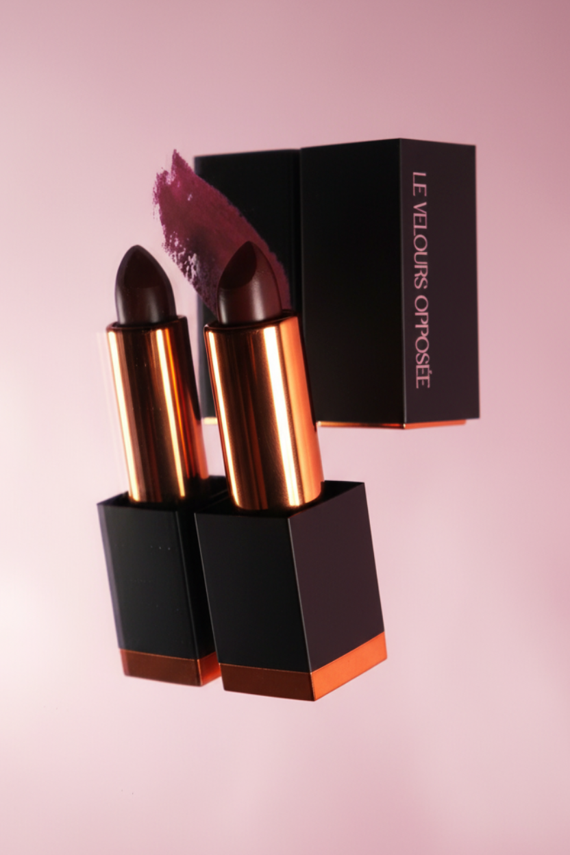 Le Velours Opposée - Teinte Marron Bordeaux